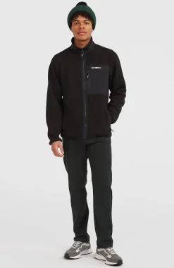 Homme O'Neill Polaires|Protection Anti-Uv-HommesPolaire à poils longs et zip intégral Must-Have| Noire
