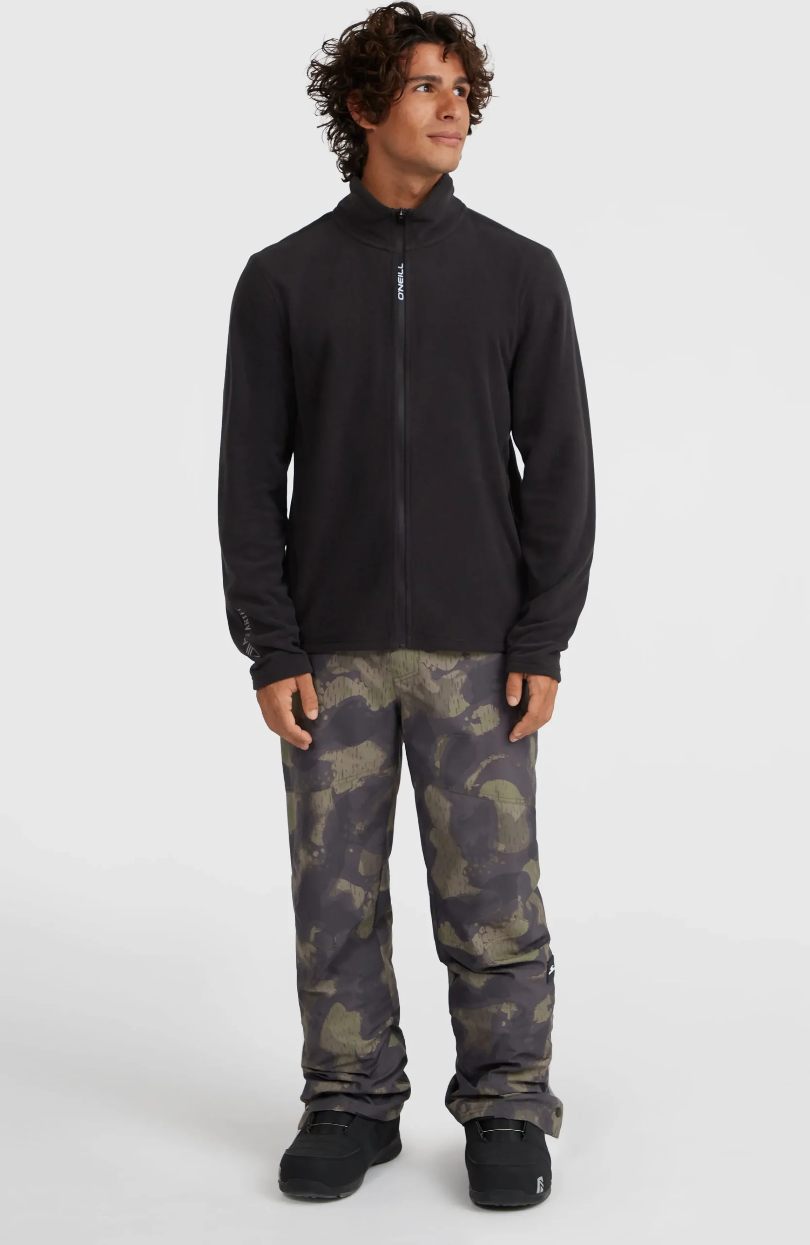 Homme O'Neill Polaires|Polaires & Sous-Couches-HommesPolaire Jack's Polartec® 100 à zip intégral| Noire