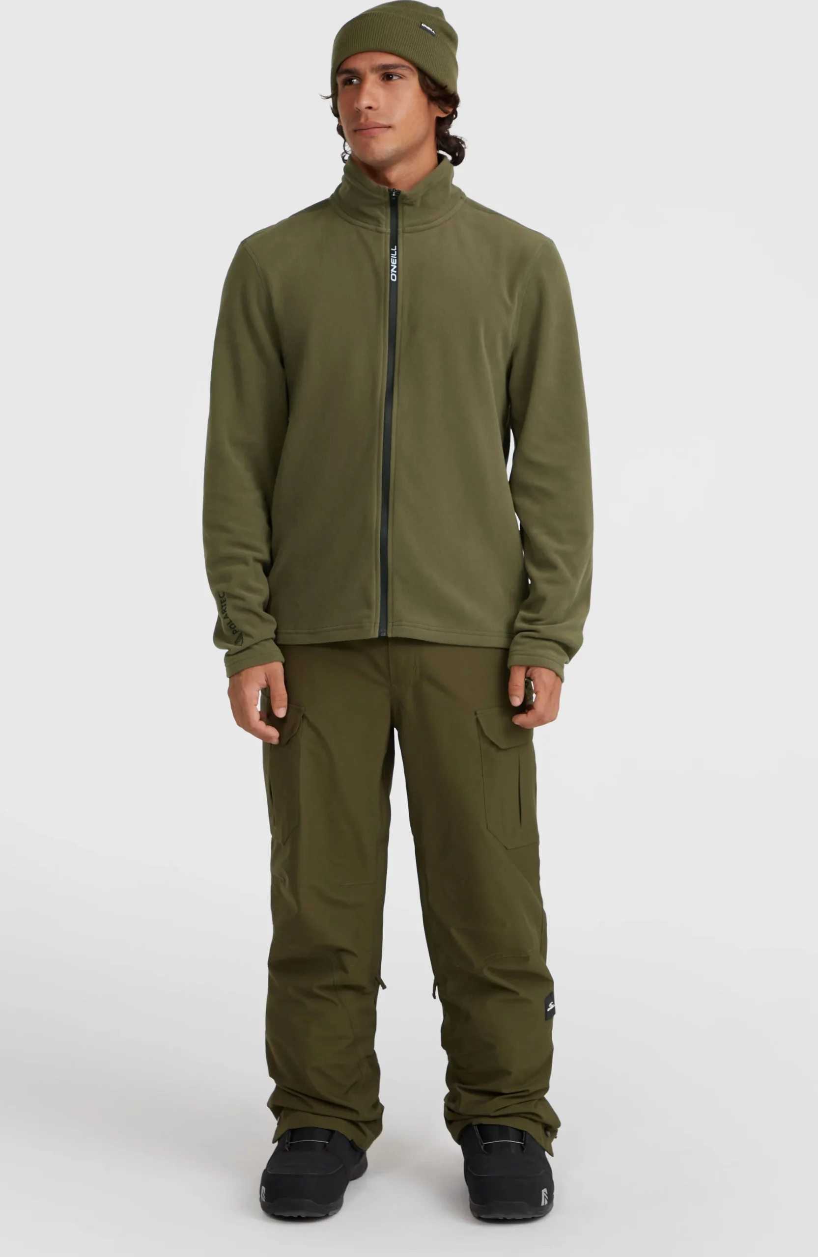Homme O'Neill Polaires|Polaires & Sous-Couches-HommesPolaire Jack's Polartec® 100 à zip intégral| Vert