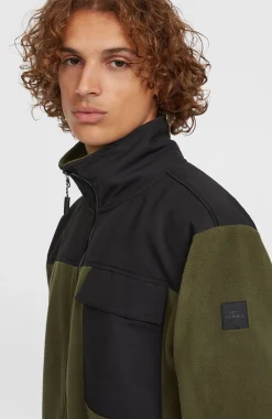 Homme O'Neill Polaires|Polaires & Sous-Couches-HommesPolaire Utility Polartec® 200 à zip intégral| Vert Mix