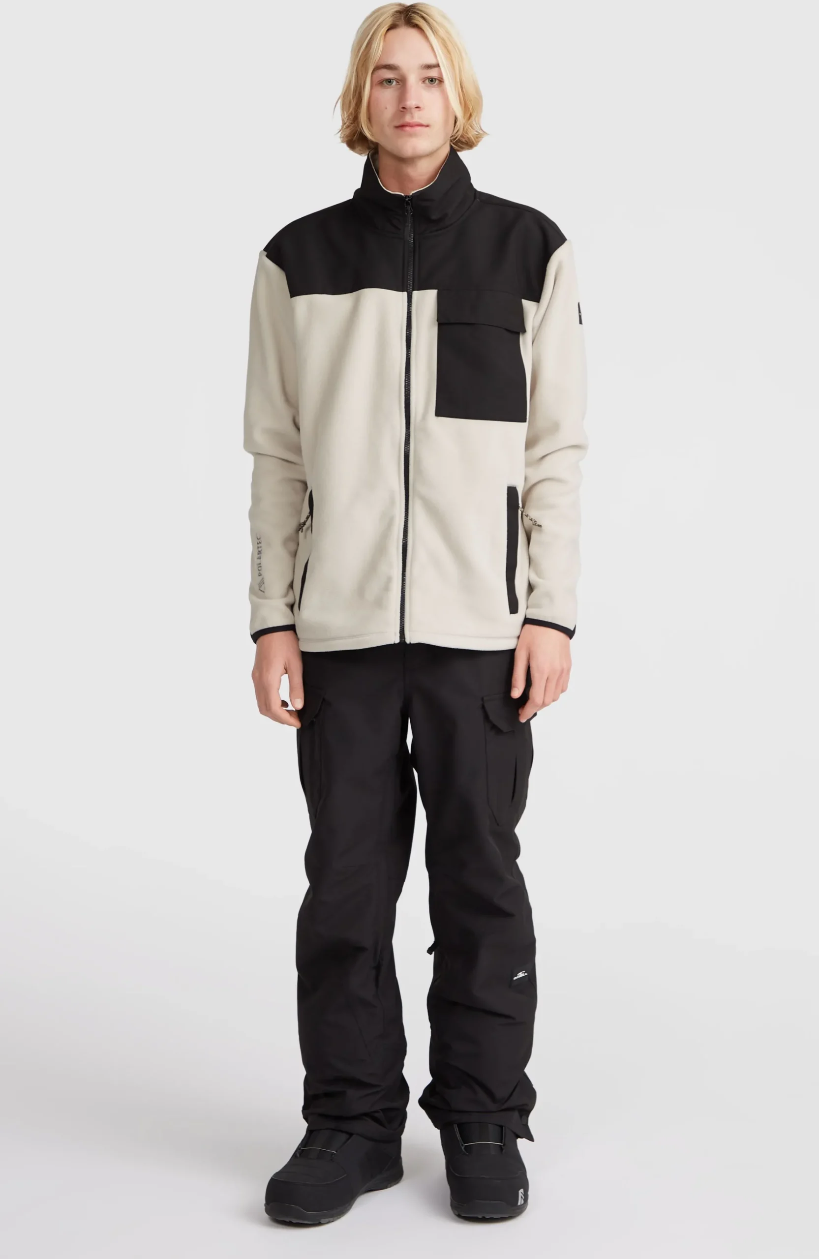 Homme O'Neill Polaires|Polaires & Sous-Couches-HommesPolaire Utility Polartec® 200 à zip intégral| Beige Mix
