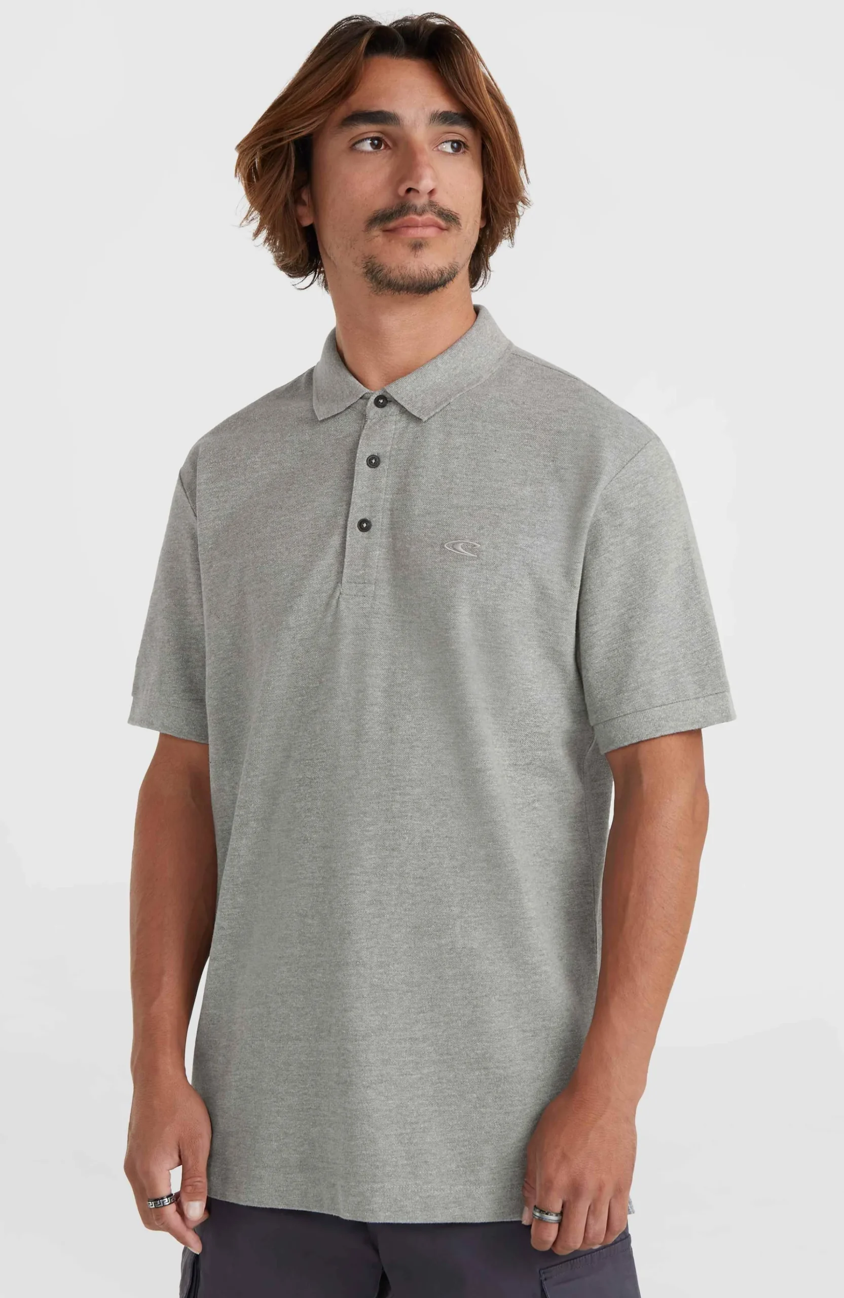 Homme O'Neill Polos|Protection Anti-Uv-HommesPolo à petit logo | Gris