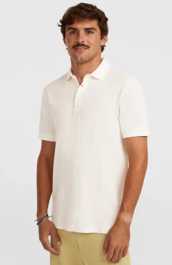 Homme O'Neill Polos|Protection Anti-Uv-HommesPolo Slub| Blanc