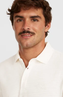 Homme O'Neill Polos|Protection Anti-Uv-HommesPolo Slub| Blanc