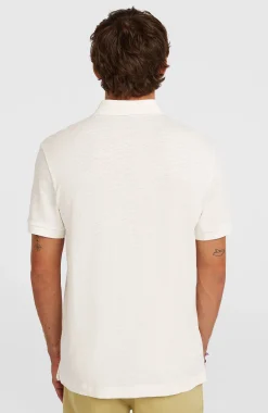 Homme O'Neill Polos|Protection Anti-Uv-HommesPolo Slub| Blanc