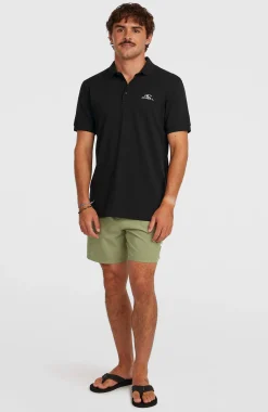 Homme O'Neill Polos|Protection Anti-Uv-HommesPolo Slub| Noire