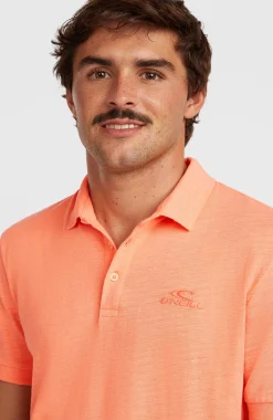 Homme O'Neill Polos|Protection Anti-Uv-HommesPolo Slub| Orange