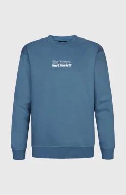 Homme O'Neill Sweats & Pulls|Protection Anti-Uv-HommesPull Future Surf Society Crew| Bleu