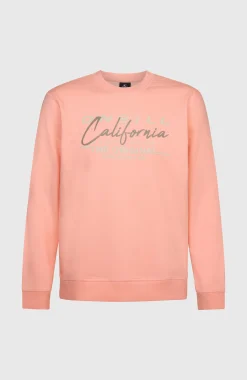 Homme O'Neill Sweats & Pulls|Protection Anti-Uv-HommesPull California Graphic Crew| Rose