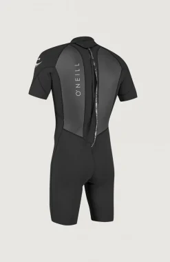 Homme O'Neill Combinaisons|Protection Anti-Uv-HommesReactor-2 2mm Back Zip Shortsleeve Spring Wetsuit| Noire