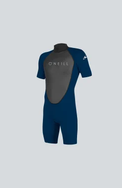 Homme O'Neill Combinaisons|Protection Anti-Uv-HommesReactor-2 2mm Back Zip Shortsleeve Spring Wetsuit| Bleu