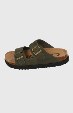 Homme O'Neill Tongs Et Chaussures|Tongs Et Chaussures-HommesSandales Slider Slider| Vert