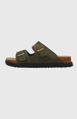 Homme O'Neill Tongs Et Chaussures|Tongs Et Chaussures-HommesSandales Slider Slider| Vert