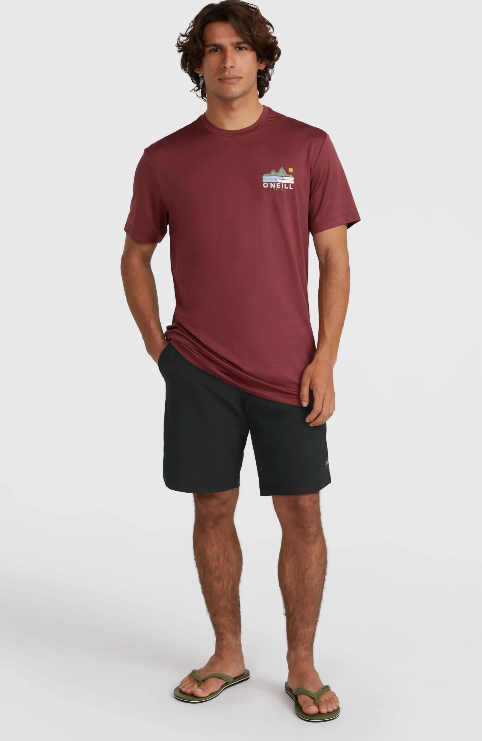 Homme O'Neill Shorts|Shorts Hybrid-HommesShort chino Hybrid| Noire