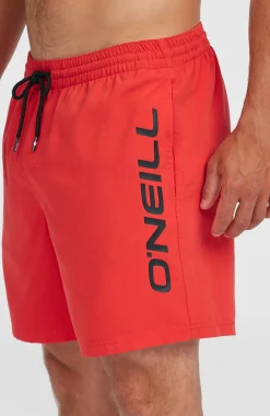 Homme O'Neill Shorts De Bain|Protection Anti-Uv-HommesShort de bain Cali 16''| Rouge