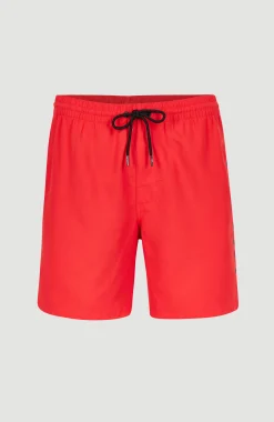 Homme O'Neill Shorts De Bain|Protection Anti-Uv-HommesShort de bain Cali 16''| Rouge