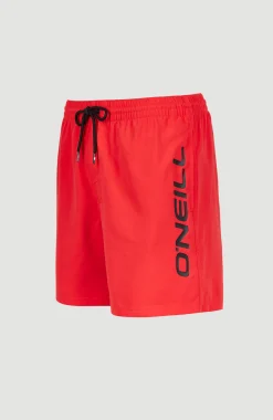 Homme O'Neill Shorts De Bain|Protection Anti-Uv-HommesShort de bain Cali 16''| Rouge