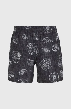 Homme O'Neill Shorts De Bain|Protection Anti-Uv-HommesShort de bain Cali Print 15''| Noire