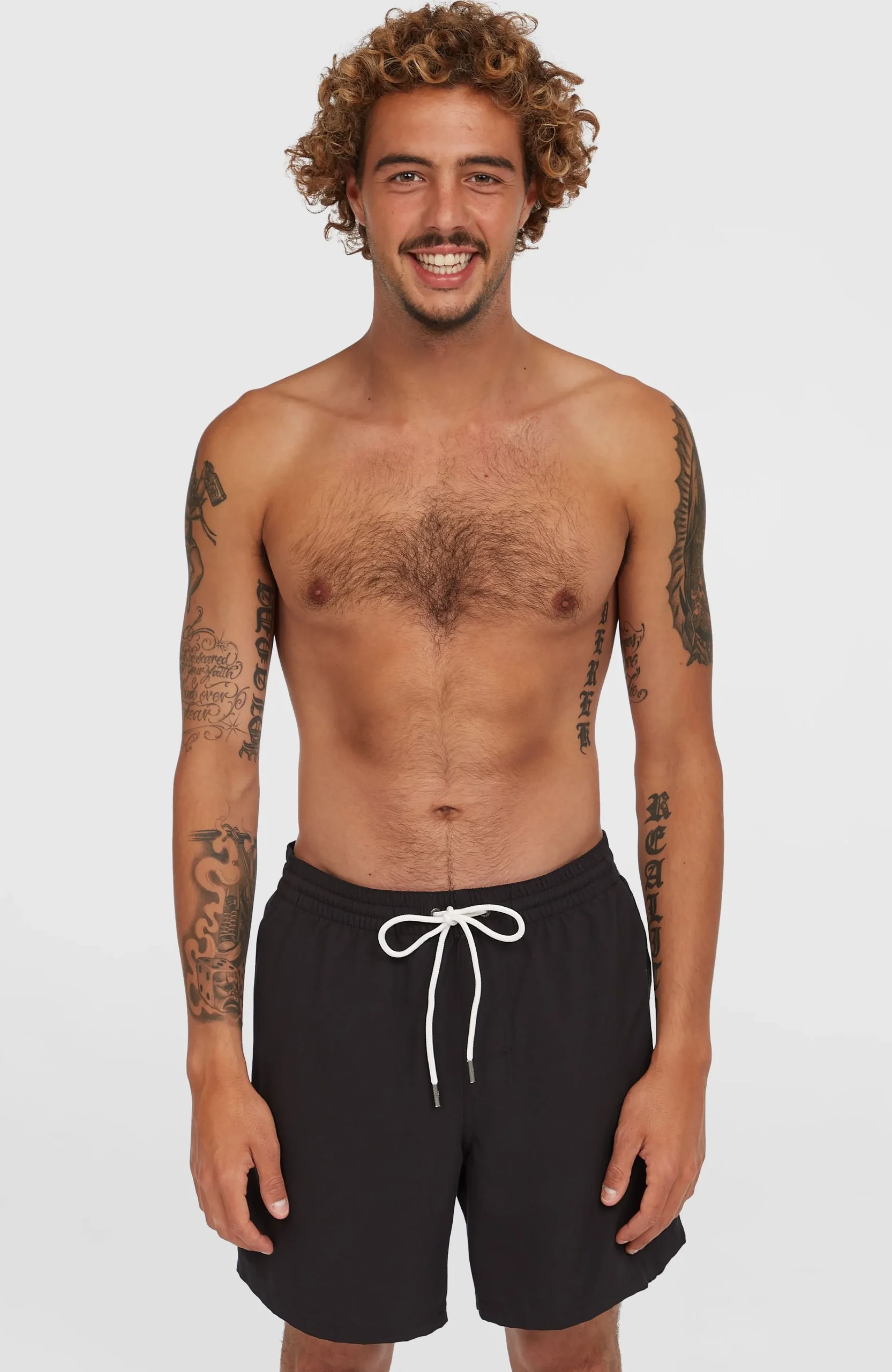 Homme O'Neill Shorts De Bain|Protection Anti-Uv-HommesShort de bain Cali 16''| Noire