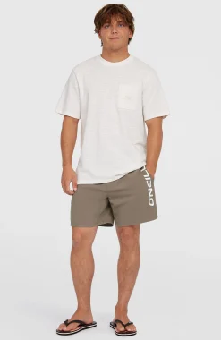 Homme O'Neill Shorts De Bain|Protection Anti-Uv-HommesShort de bain Cali 16''| Brun
