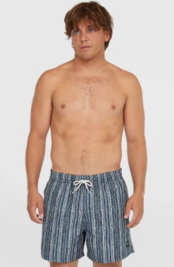 Homme O'Neill Shorts De Bain|Protection Anti-Uv-HommesShort de bain Cali Print 15''| Bleu