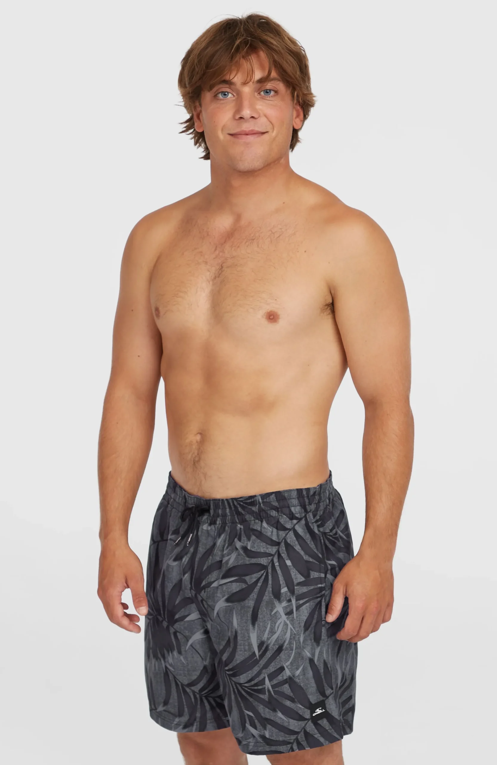 Homme O'Neill Shorts De Bain|Protection Anti-Uv-HommesShort de bain Cali Floral 16''| Noire