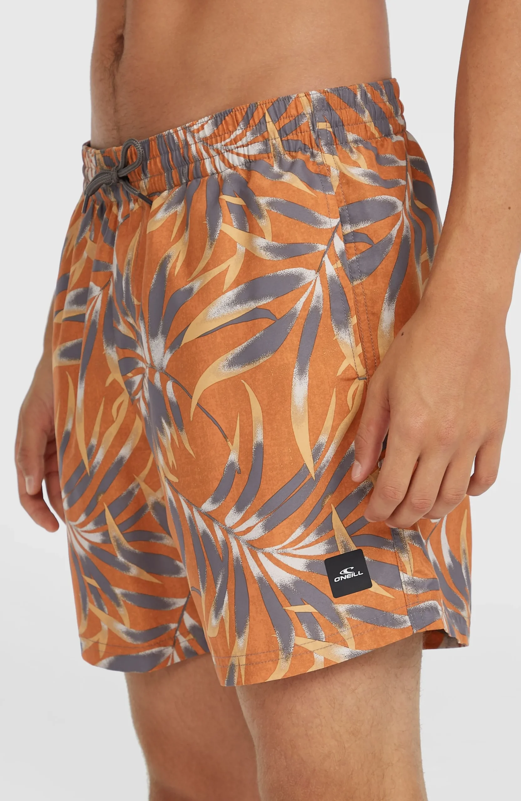 Homme O'Neill Shorts De Bain|Protection Anti-Uv-HommesShort de bain Cali Floral 16''| Orange