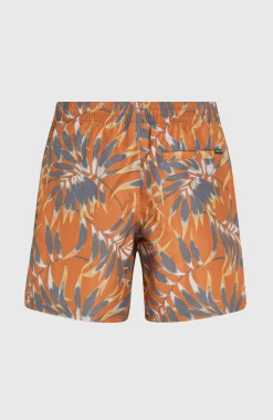 Homme O'Neill Shorts De Bain|Protection Anti-Uv-HommesShort de bain Cali Floral 16''| Orange