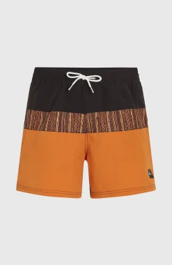 Homme O'Neill Shorts De Bain|Protection Anti-Uv-HommesShort de bain Cali Block15''| Orange