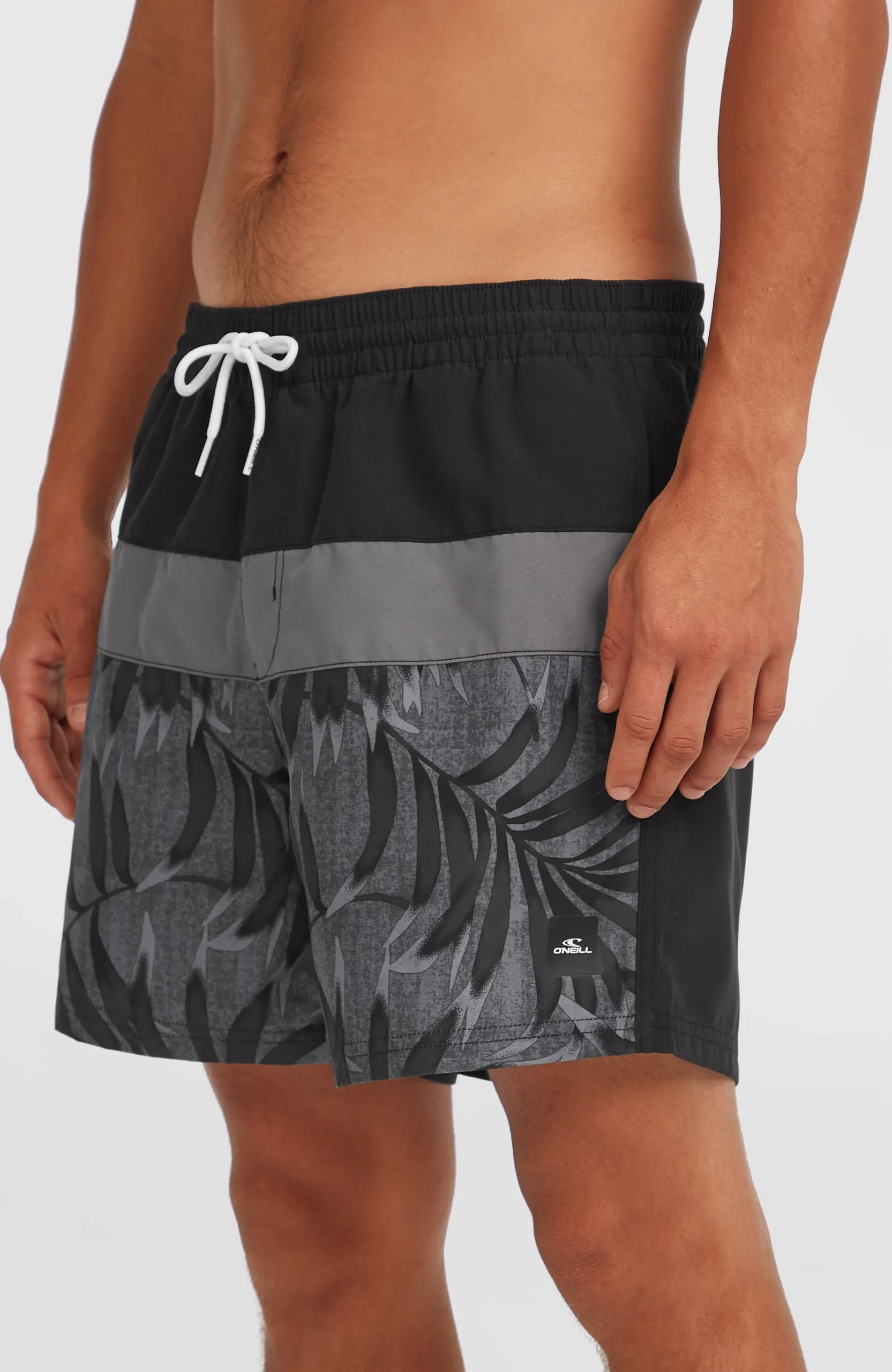Homme O'Neill Shorts De Bain|Protection Anti-Uv-HommesShort de bain Cali Block15''| Noire