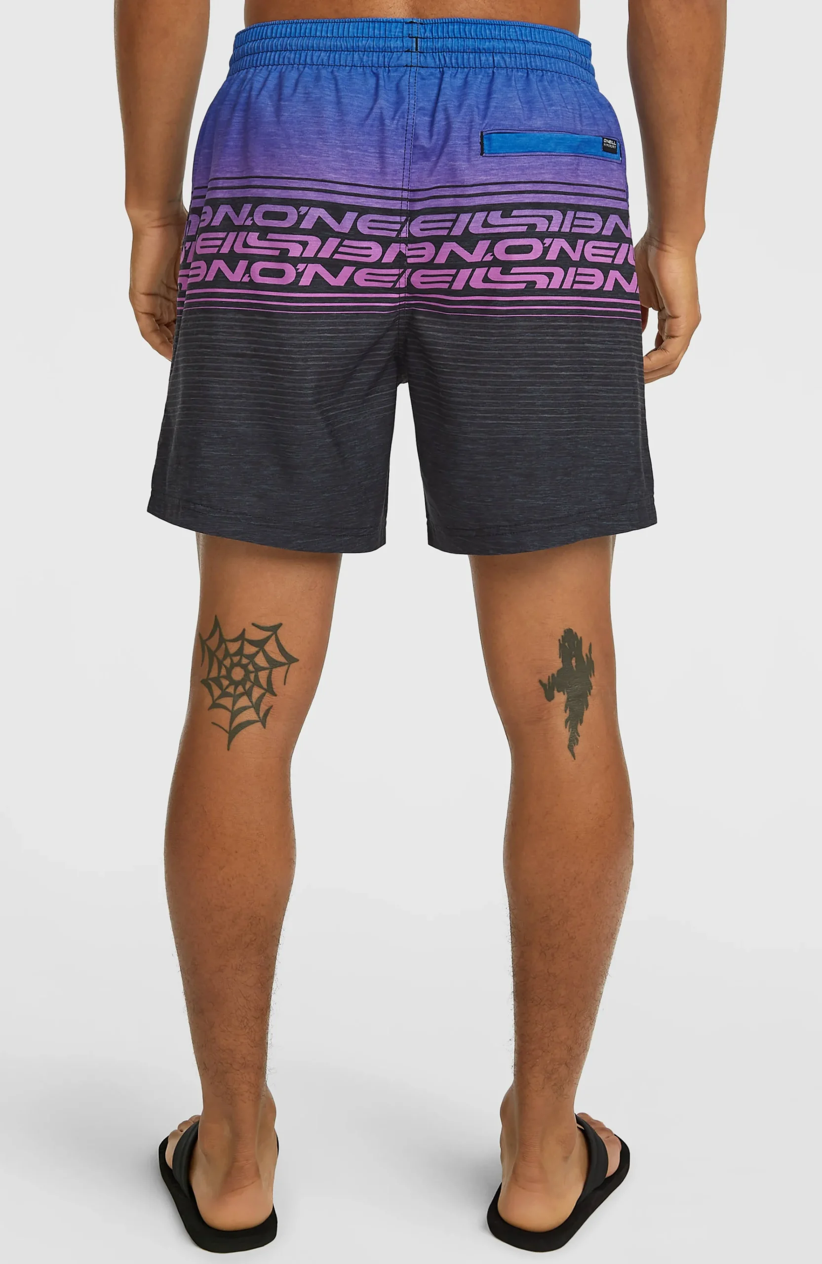 Homme O'Neill Shorts De Bain|Protection Anti-Uv-HommesShort de bain Logo Stripe 16''| Bleu Mix