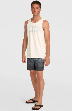 Homme O'Neill Shorts De Bain|Protection Anti-Uv-HommesShort de bain Logo Stripe 16''| Noir Mix