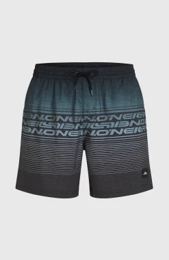 Homme O'Neill Shorts De Bain|Protection Anti-Uv-HommesShort de bain Logo Stripe 16''| Noir Mix