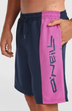 Homme O'Neill Shorts De Bain|Protection Anti-Uv-HommesShort de bain Retro 19''| Bleu Mix