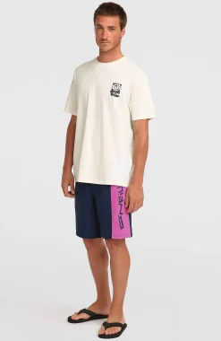 Homme O'Neill Shorts De Bain|Protection Anti-Uv-HommesShort de bain Retro 19''| Bleu Mix