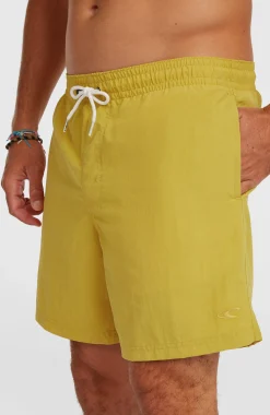 Homme O'Neill Shorts De Bain|Protection Anti-Uv-HommesShort de bain Vert 16''| Jaune