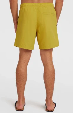 Homme O'Neill Shorts De Bain|Protection Anti-Uv-HommesShort de bain Vert 16''| Jaune