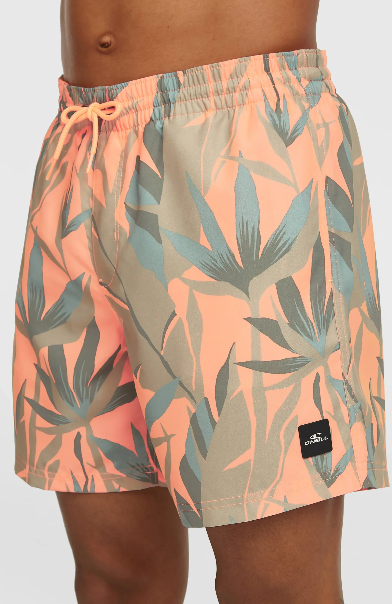 Homme O'Neill Shorts De Bain|Protection Anti-Uv-HommesShort de bain Print 16| Orange