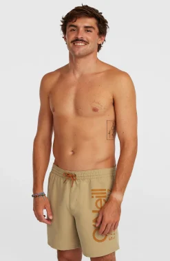 Homme O'Neill Shorts De Bain|Protection Anti-Uv-HommesShort de bain Cali 16''| Beige