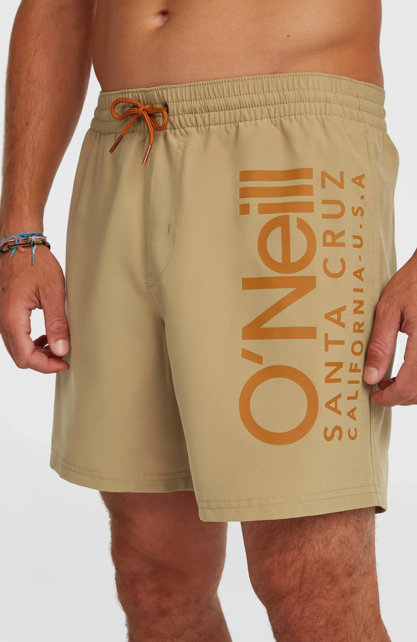 Homme O'Neill Shorts De Bain|Protection Anti-Uv-HommesShort de bain Cali 16''| Beige