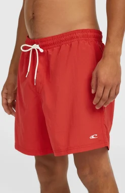 Homme O'Neill Shorts De Bain|Protection Anti-Uv-HommesShort de bain Vert 16''| Rouge