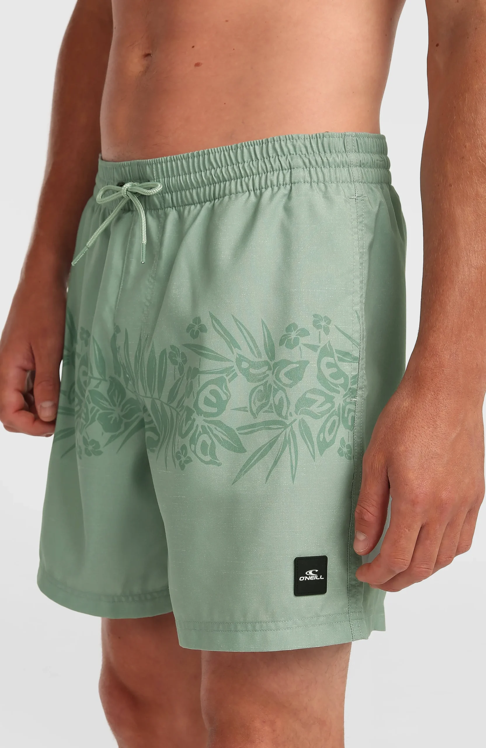 Homme O'Neill Shorts De Bain|Protection Anti-Uv-HommesShort de bain Uni Flower 16''| Vert Mix