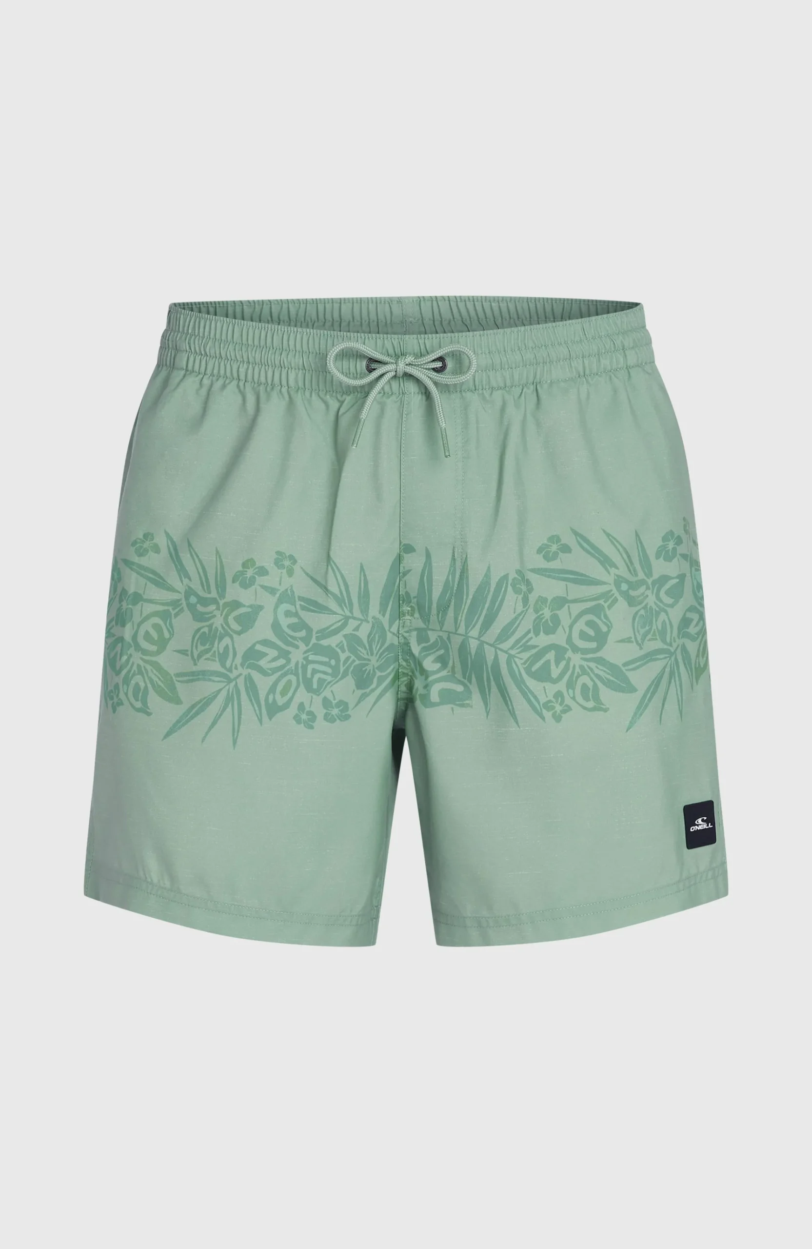 Homme O'Neill Shorts De Bain|Protection Anti-Uv-HommesShort de bain Uni Flower 16''| Vert Mix