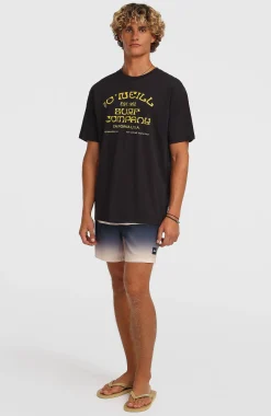 Homme O'Neill Shorts De Bain|Protection Anti-Uv-HommesShort de bain Gradient 15| Noir Mix