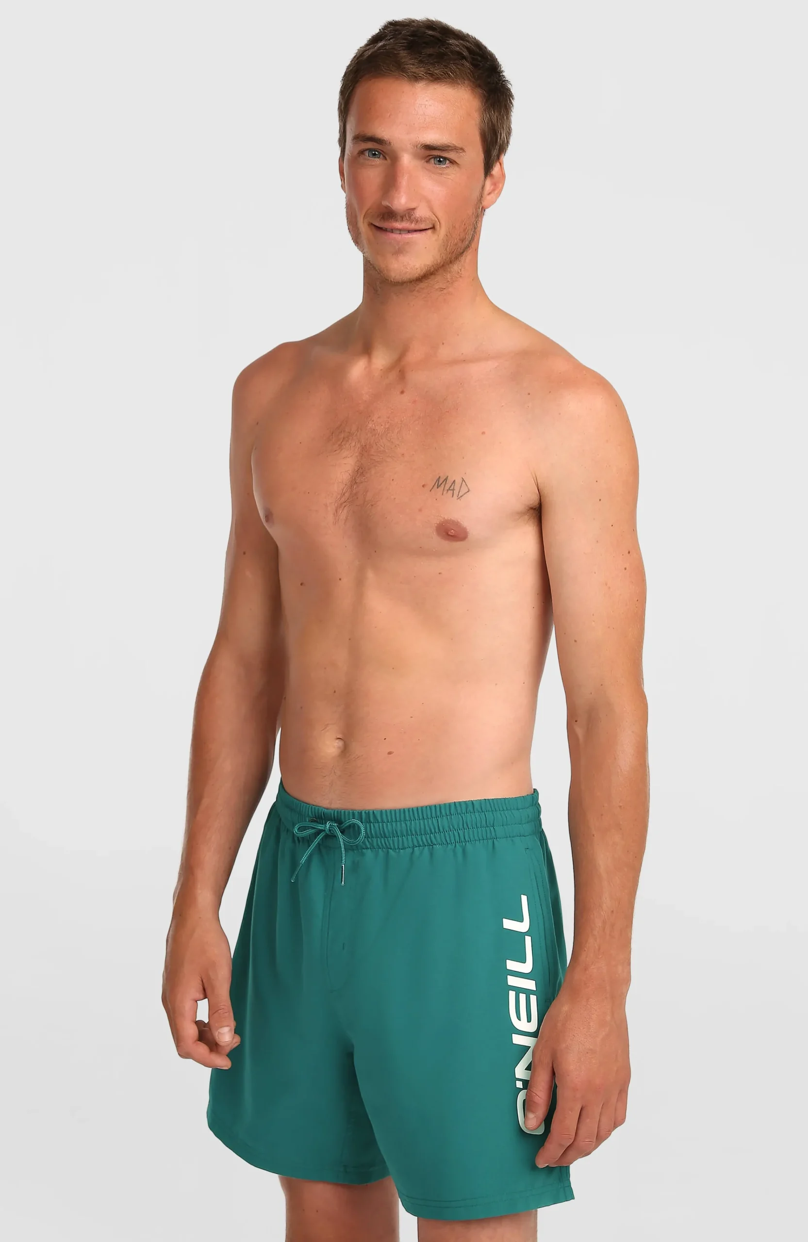 Homme O'Neill Shorts De Bain|Protection Anti-Uv-HommesShort de bain Logo 16''| Vert