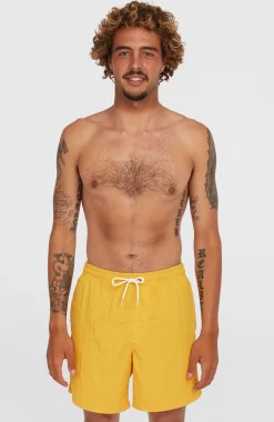 Homme O'Neill Shorts De Bain|Protection Anti-Uv-HommesShort de bain Vert 16''| Jaune