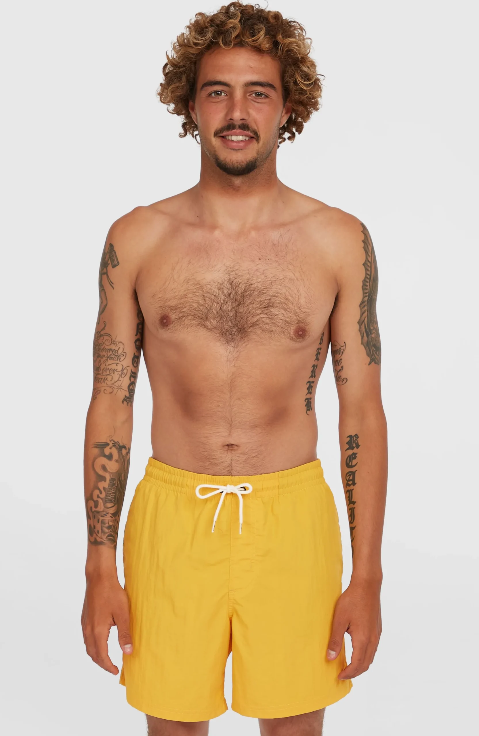 Homme O'Neill Shorts De Bain|Protection Anti-Uv-HommesShort de bain Vert 16''| Jaune