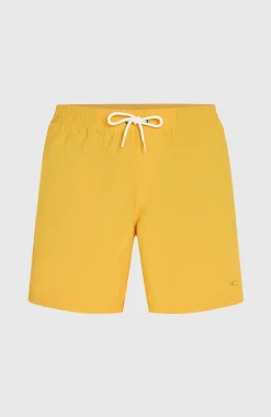 Homme O'Neill Shorts De Bain|Protection Anti-Uv-HommesShort de bain Vert 16''| Jaune