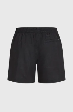 Homme O'Neill Shorts De Bain|Protection Anti-Uv-HommesShort de bain Uni Flower 16''| Noir Mix