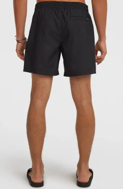 Homme O'Neill Shorts De Bain|Protection Anti-Uv-HommesShort de bain Uni Flower 16''| Noir Mix
